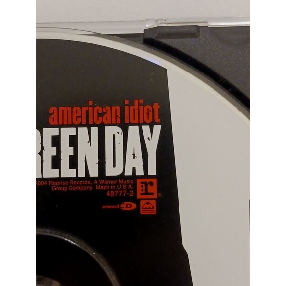 GREEN DAY CD American Idiot Rated R not CLEAN 2004 PUNK Retro Alternative w CASE - Picture 2 of 5